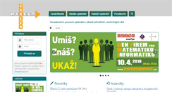 Desktop Screenshot of careermarket.cz